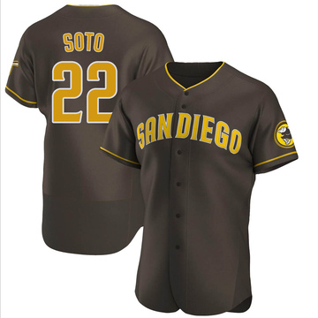 Juan Soto Youth Washington Nationals Alternate Jersey - Black Golden Replica